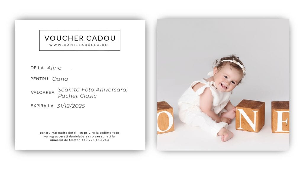 Voucher sedinta foto aniversara